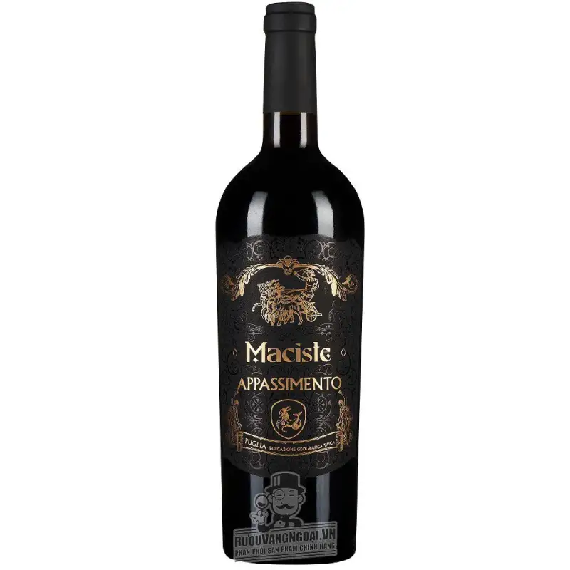 Rượu Vang Ý Maciste Rosso Appassimento Apulien IGT thượng hạng