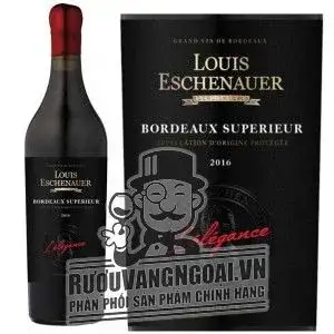 Vang Pháp Louis Eschenauer Lelegance Bordeaux Superieur