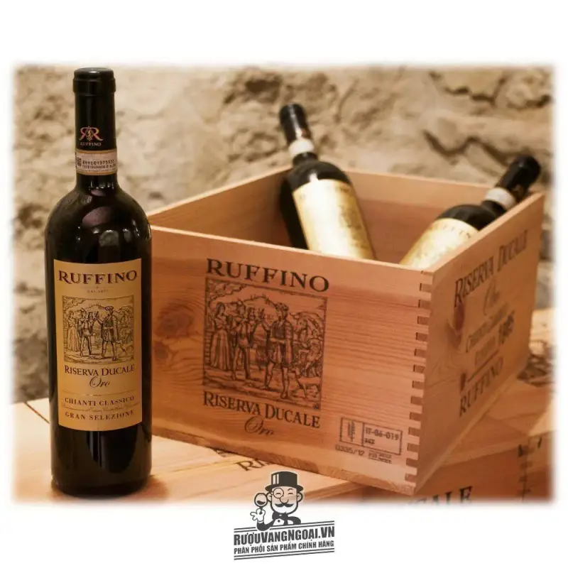 Địa chỉ bán vang y ruffino riserva ducale oro hao hang giá rẻ tại Hà Nội
