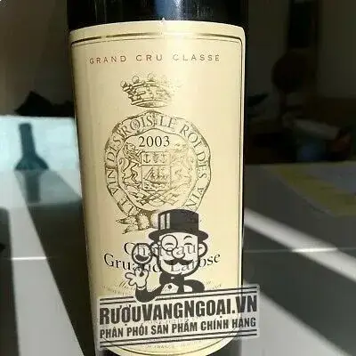 Vang Pháp Chateau Gruaud Larose Grand Cru Classe