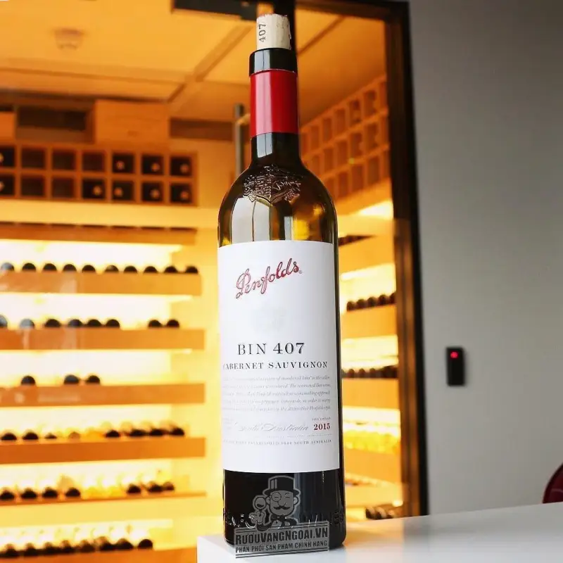Địa chỉ bán Rượu Vang Úc Penfolds BIN 407 Cabernet Sauvignon làm quà tặng