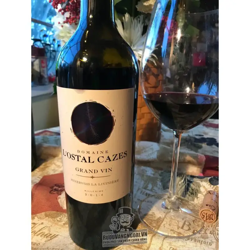 Vang Pháp Domaine L‘ostal Cazes Grand Vin La Liviniere Minervois