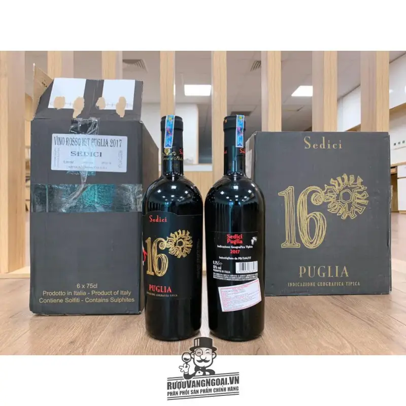 Mua ruou vang y sedici puglia do cuc ngon giá rẻ tại Sài Gòn