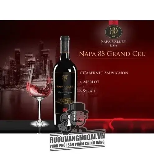 Vang Mỹ NAPA VALLEY 88 SYRAH