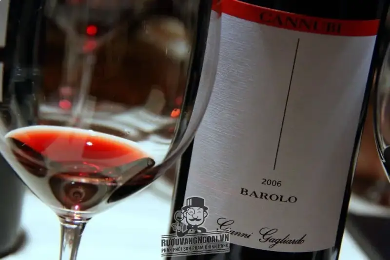 Vang Ý GIANNI GAGLIARDO BAROLO RISERVA CANNUBI