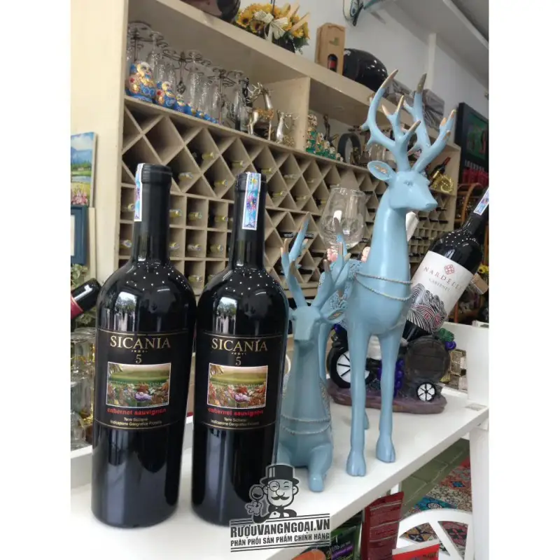 Mua vang y sicania cabernet sauvignon giá rẻ tại Hà Nội