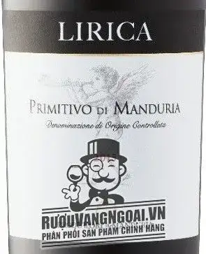 Vang Ý LIRICA PRIMITIVO DI MANDURIA