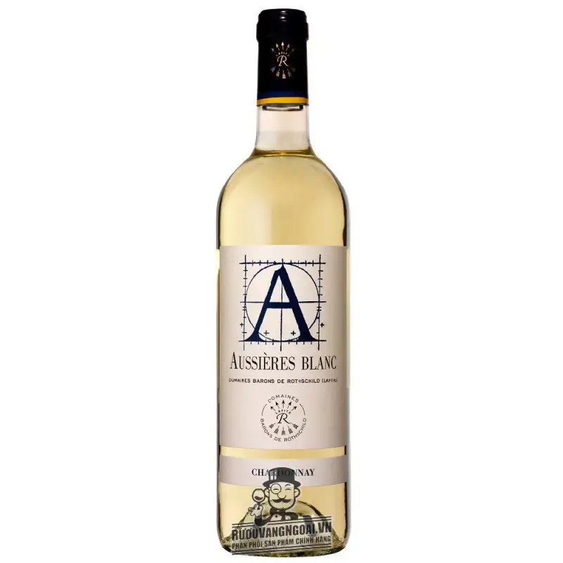 Vang Pháp Aussieres Chardonnay Languedoc Domaines Barons de Rothschild uống ngon