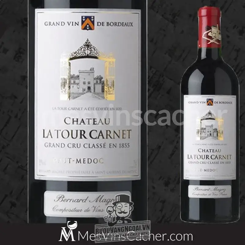 Vang Pháp Chateau La Tour Carnet Grand Cru Classe Margaux