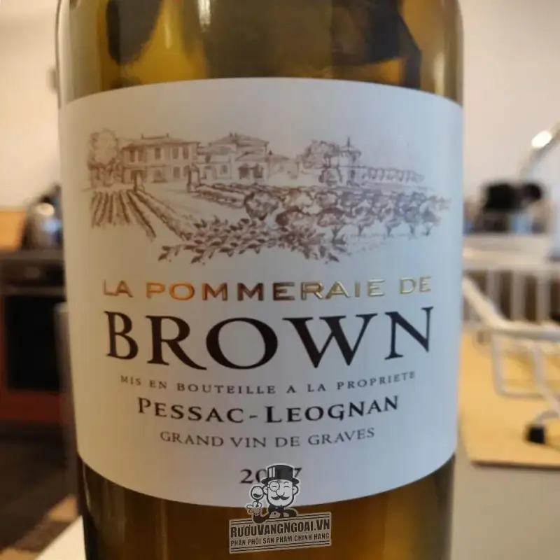 Mua vang phap la pommeraie de brown pessac leognan diem giá rẻ tại Sài Gòn