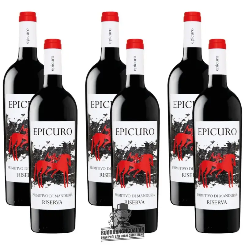 Mua ruou vang y epicuro primitivo di manduria riserva giá rẻ tại Hà Nội