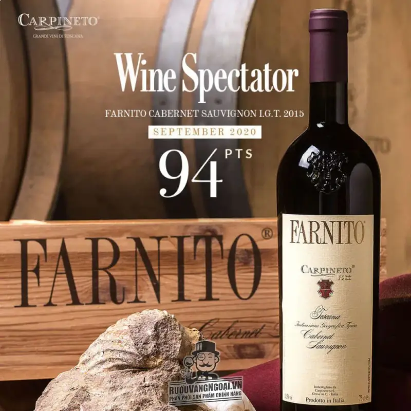 Địa chỉ bán ruou vang carpineto farnito chardonnay giá rẻ tại Sài Gòn