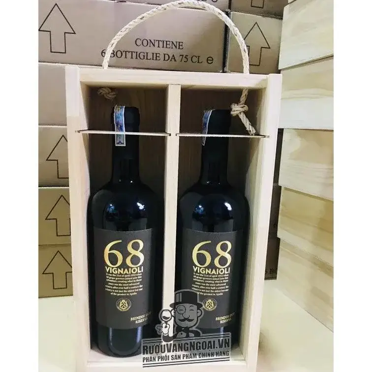 Rượu vang Ý 68 VIGNAIOLI BRINDISI RISERVA