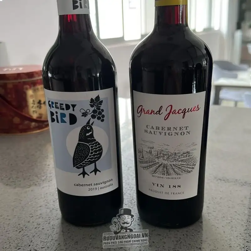 Vang Pháp Grand Jacques Sauvignon (Đỏ - Trắng)