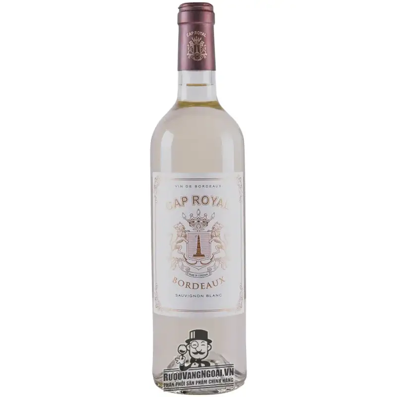 Vang Pháp Cap Royal Bordeaux Sauvignon Blanc uống ngon
