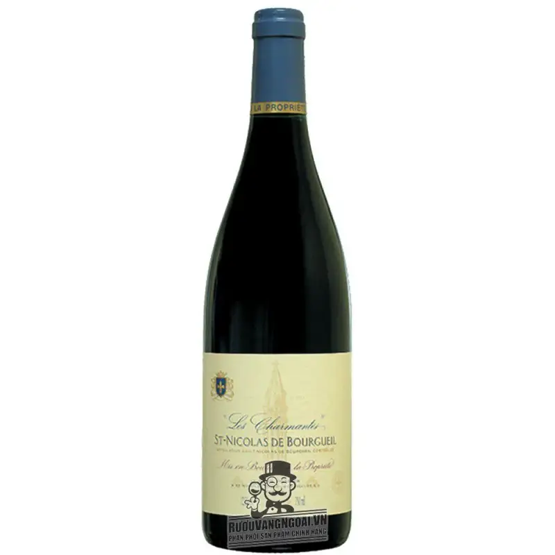 Vang Pháp Les Charmantes Saint Nicolas de Bourgueil uống ngon