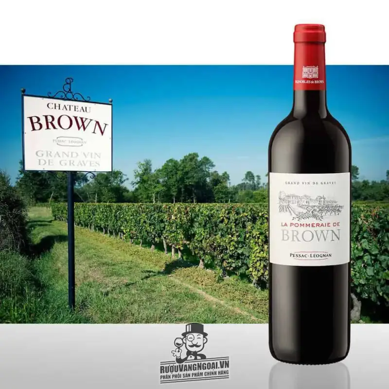 Mua vang phap la pommeraie de brown pessac leognan giá rẻ tại Hà Nội