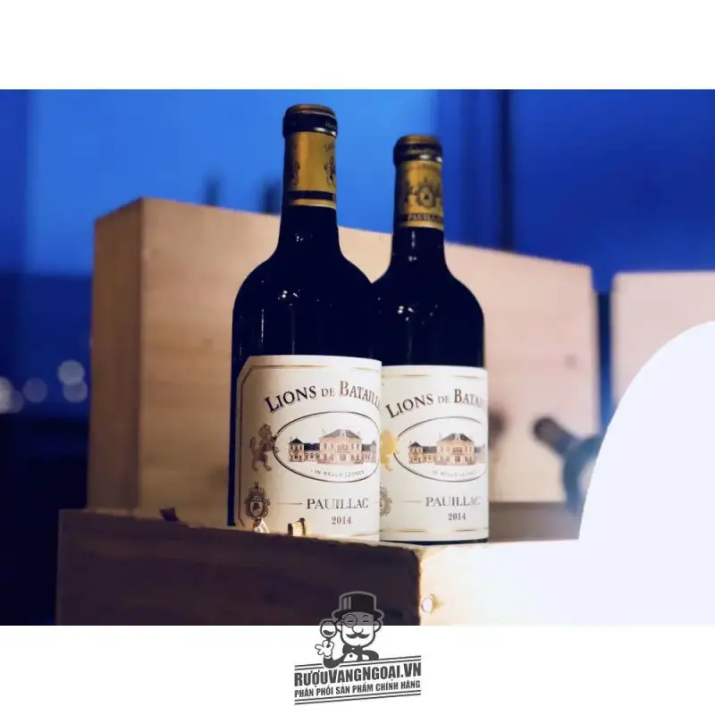 Địa chỉ bán vang phap lions de batailley pauillac giá rẻ tại Sài Gòn