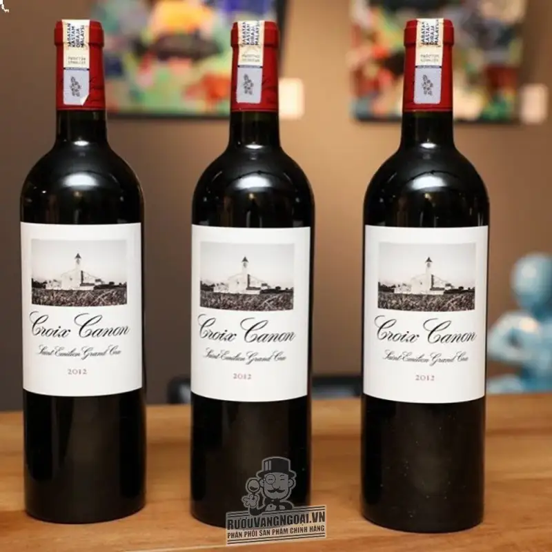 Vang Pháp Croix Canon Saint Emilion Grand Cru