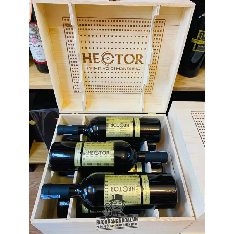 Mua ruou vang hector primitivo di manduria limited edition giá rẻ tại Hà Nội