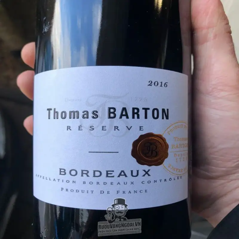Mua ruou vang thomas barton reserve bordeaux giá rẻ tại Sài Gòn