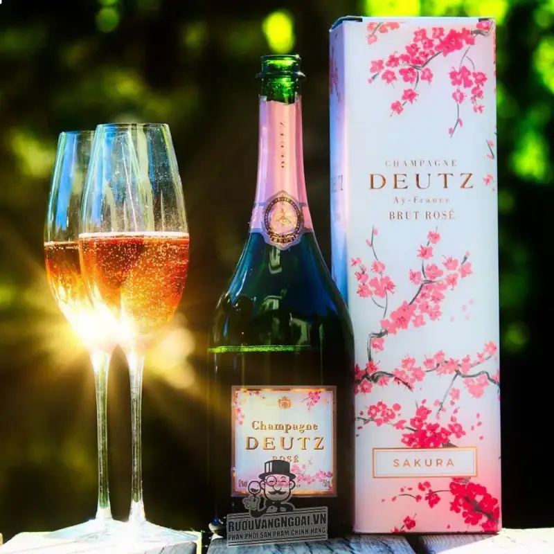 Mua ruou champagne deutz brut classic rose sakura ở đâu giá rẻ nhất