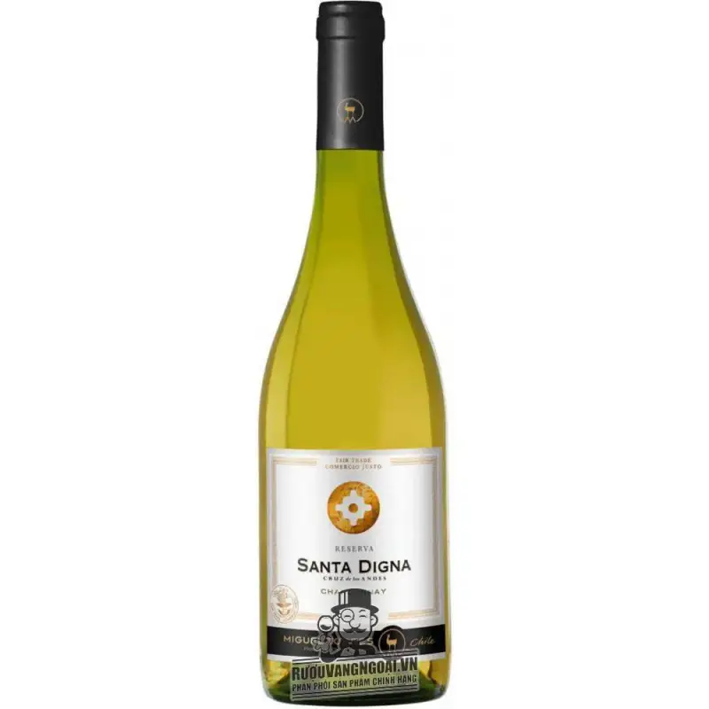 Vang Chile Santa Digna Chardonnay Reserva Miguel Torres