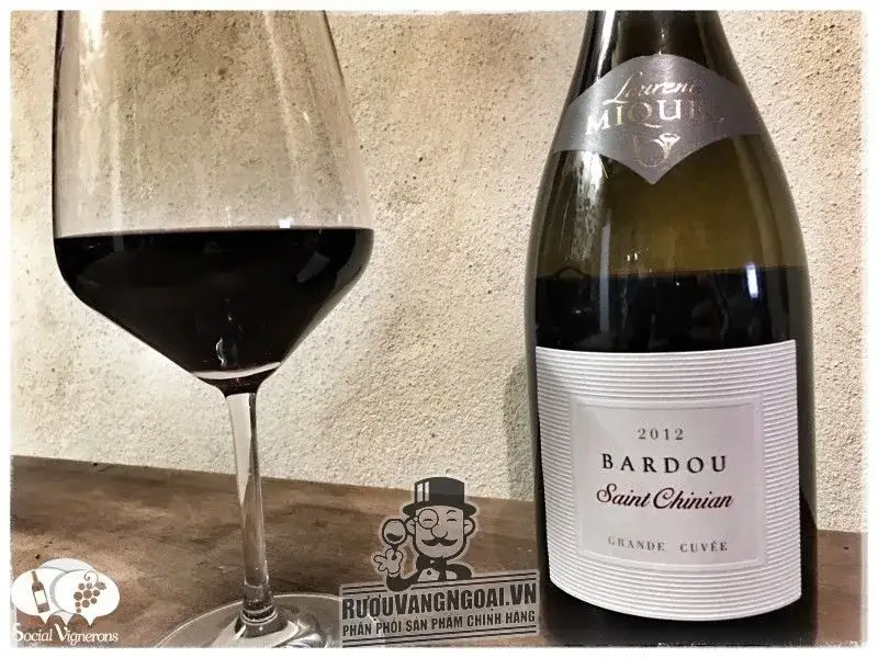 Vang Pháp Laurent Miquel BARDOU Saint Chinian