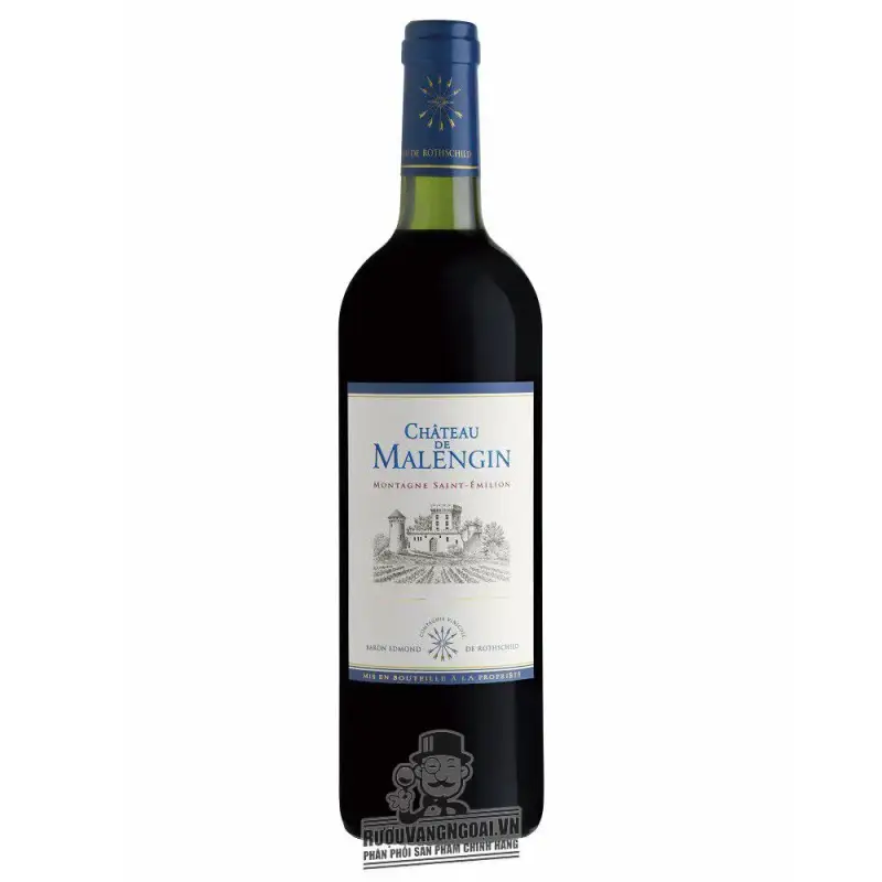 Vang Pháp Chateau de Malengin Montagne Saint Emilion uống ngon