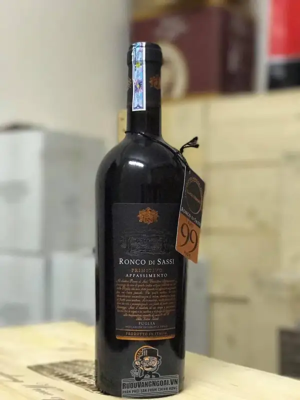 Vang Ý Ronco Di Sassi 99 Primitivo Appassimento