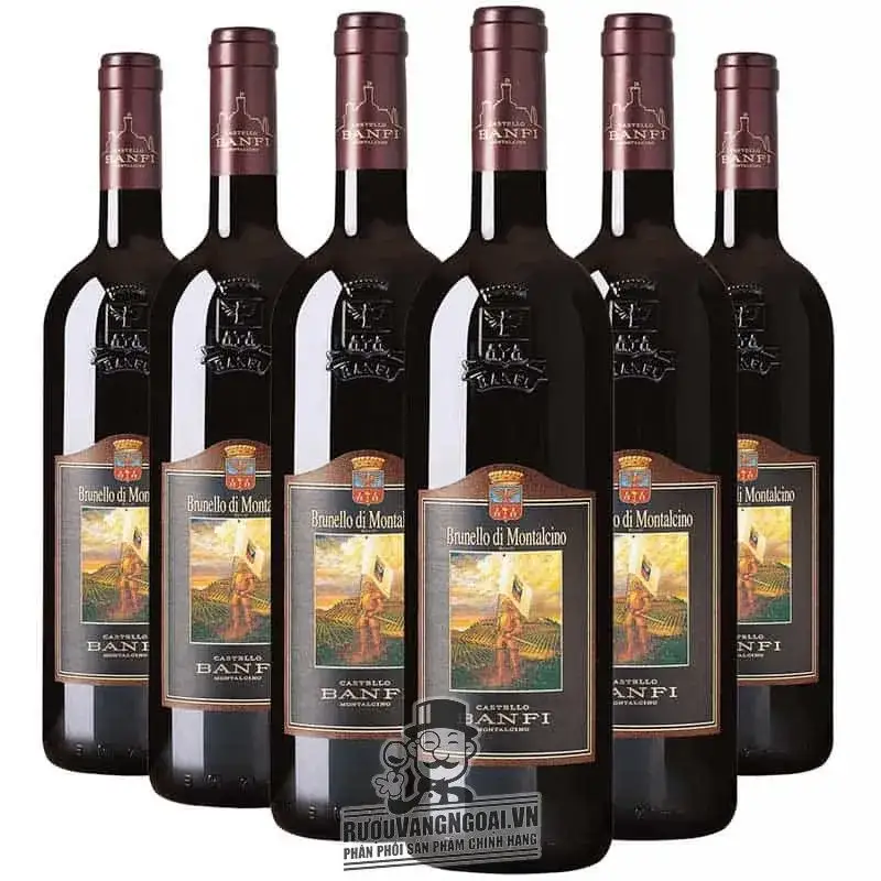 Rượu vang Ý Castello Banfi Brunello di Montalcino