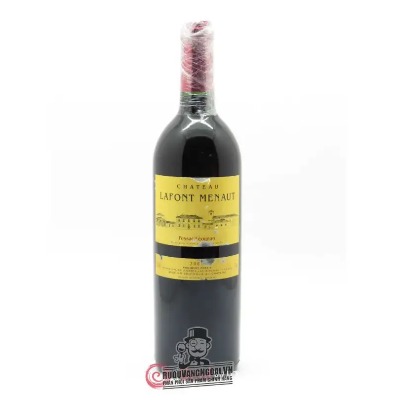 Vang Pháp Chateau Lafont Menaut Pessac Leognan