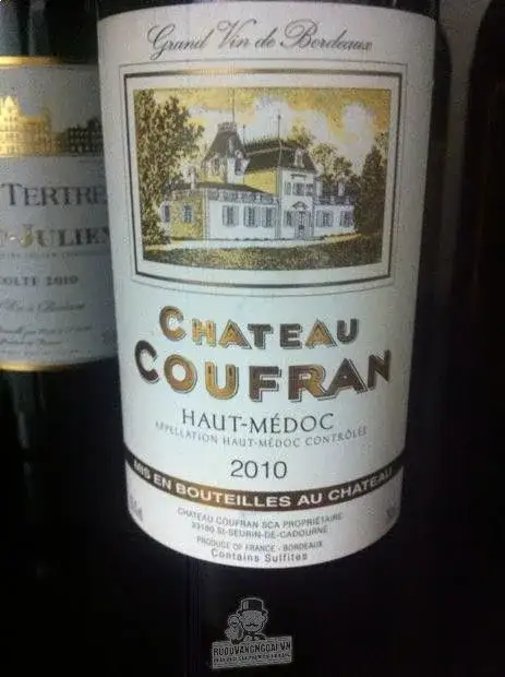 Vang Pháp Chateau Coufran Haut Medoc 2010