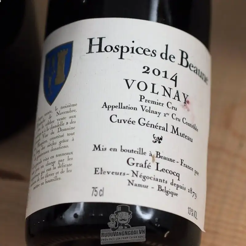 Vang Pháp HOSPICES DE BEAUNE VOLNAY PREMIER CRU 1ER