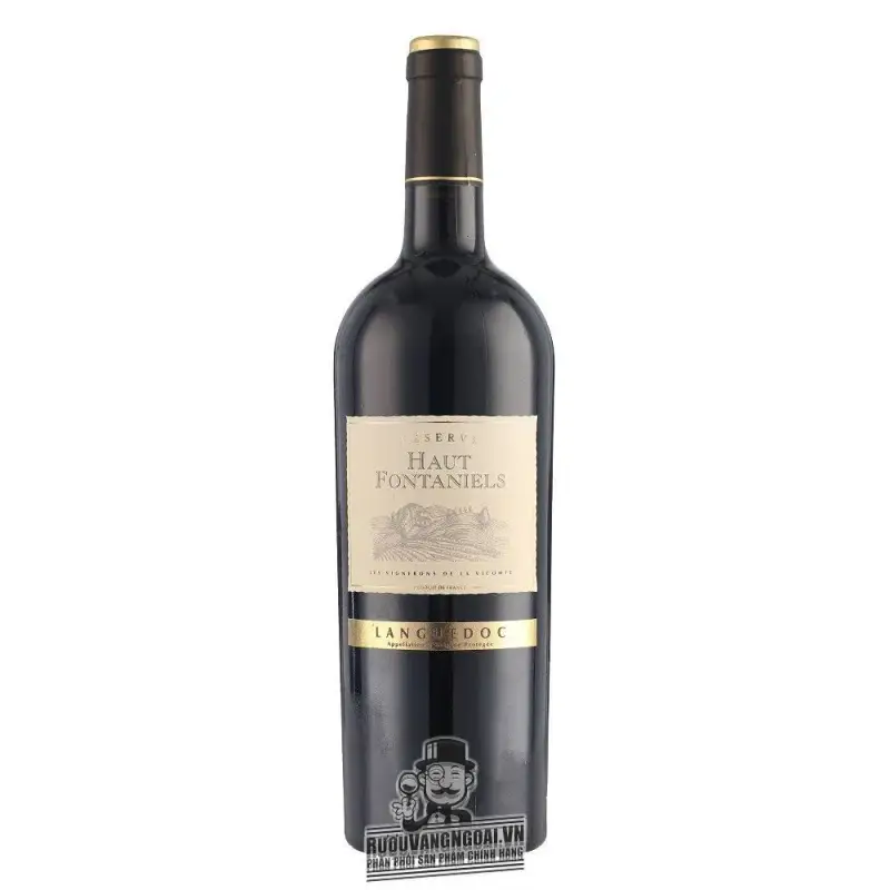 Vang Pháp Haut Fontaniels Languedoc Grenache Syrah uống ngon