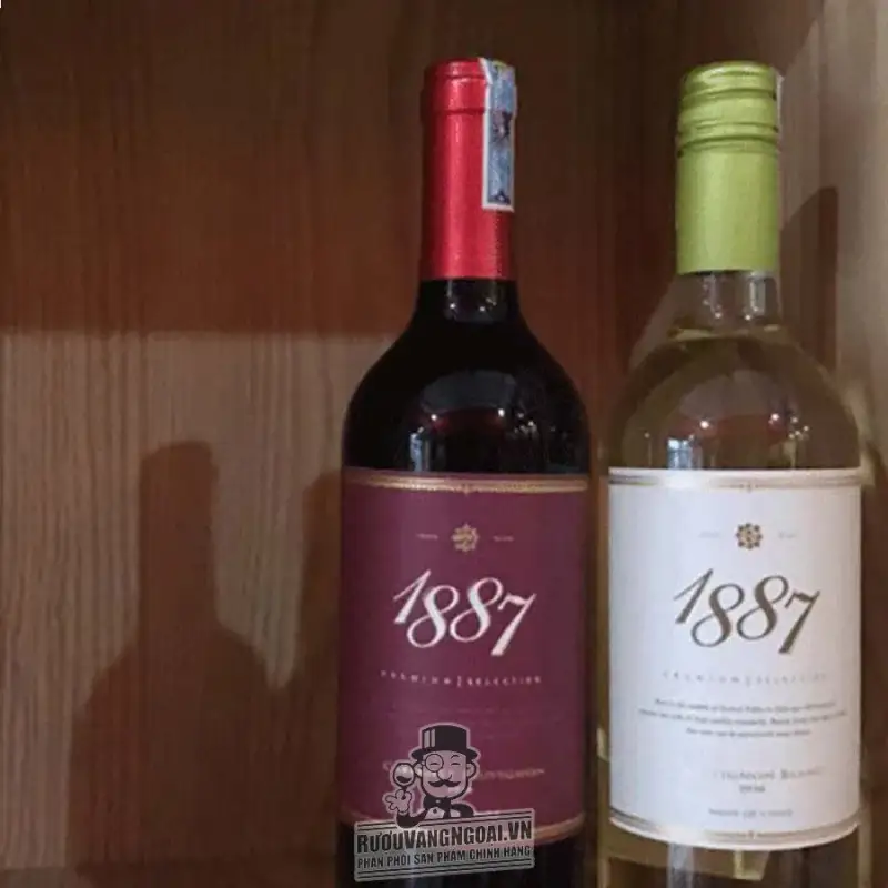 Rượu Vang Chile 1887 (ĐỎ - TRẮNG)