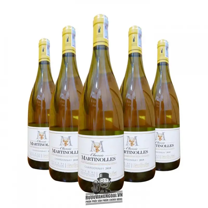 Địa chỉ bán vang phap martinolles domaine chardonnay classic pays doc giá rẻ tại Sài Gòn