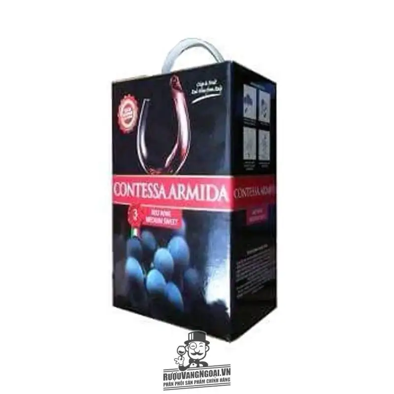 Vang Bịch Ngọt CONTESSA ARMIDA 3L
