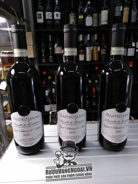 Vang Ý MASTROJANNI BRUNELLO DI MONTALCINO VIGNA SCHIENA