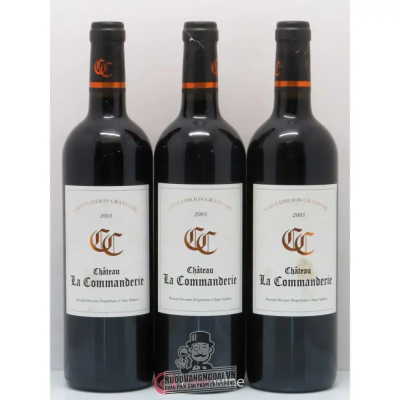 Mua vang phap chateau la commanderie saint emilion giá rẻ tại Hà Nội