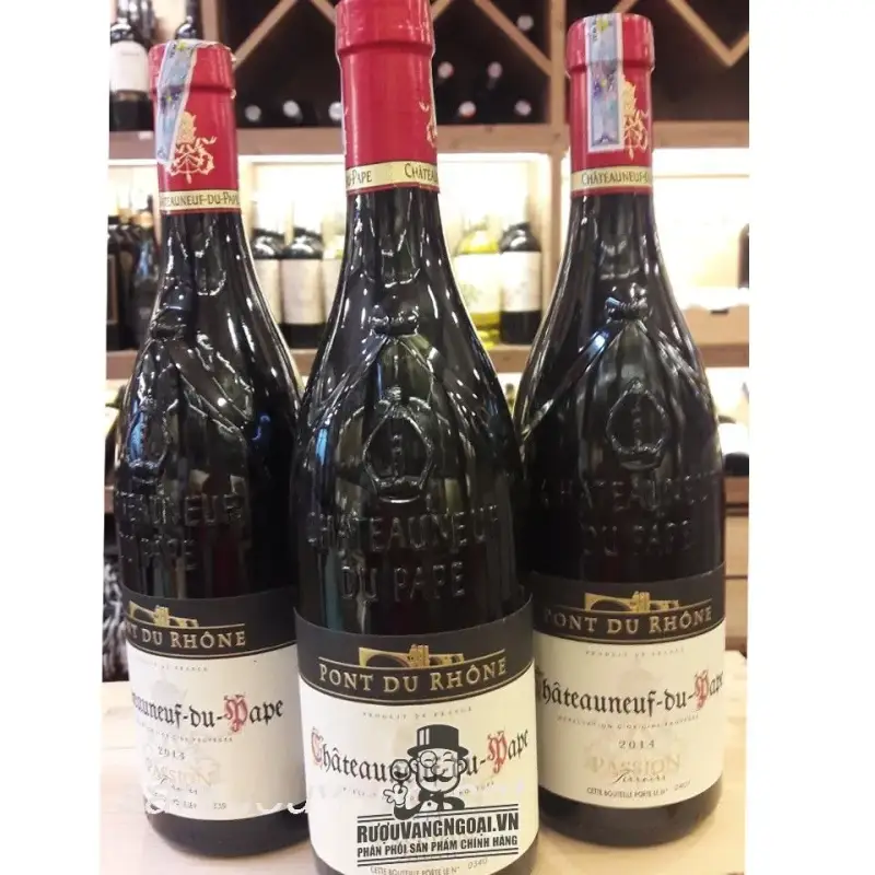 Vang Pháp Chateauneuf Du Pape Passion Pont Du Rhone