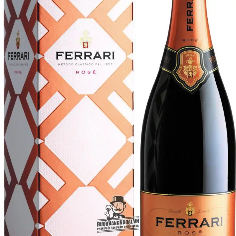 Mua vang no y ferrari rose trento doc ml giá rẻ tại Sài Gòn