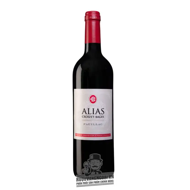 Vang Pháp Alias Croizet Bages Pauillac Grand Cru Classe thượng hạng