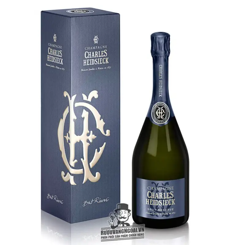 Mua ruou champagne charles heidsieck brut reserve giá rẻ tại Hà Nội