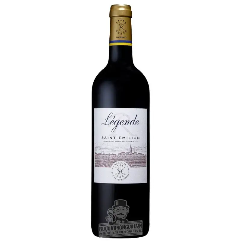 Vang Pháp Legende Saint Emilion Domaines Barons de Rothschild cao cấp