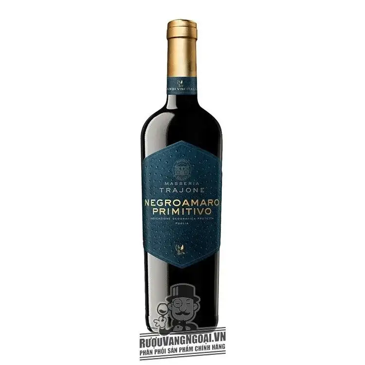 Vang Ý MASSERIA TRAJONE NEGROAMARO PRIMITIVO