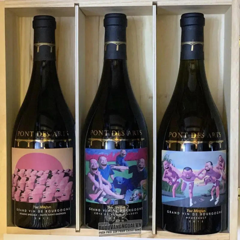 Địa chỉ mua vang phap pont des arts yue minjun label nuits saint georges giá rẻ nhất