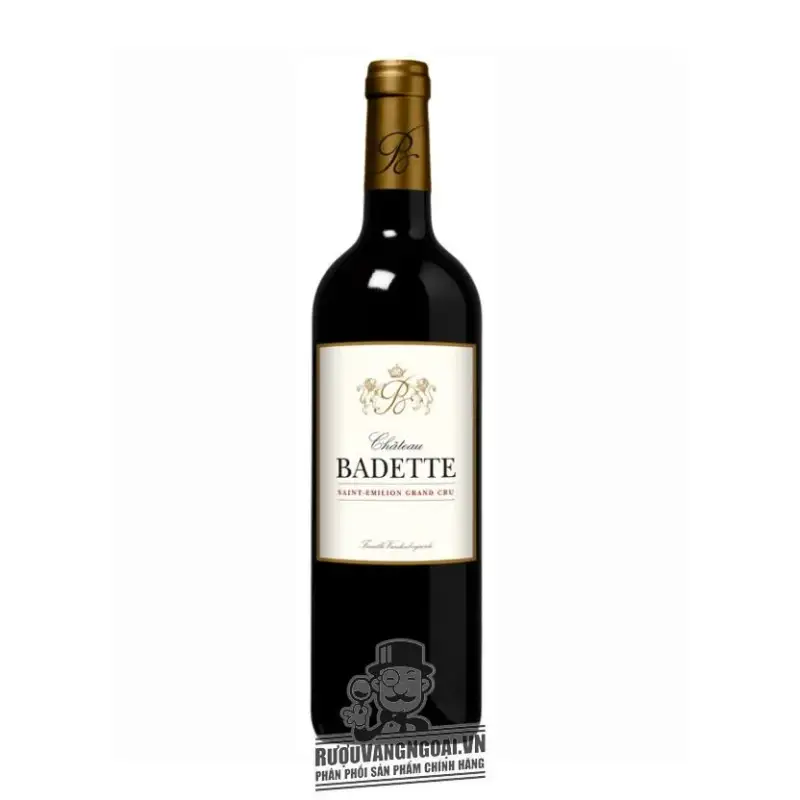 Vang Pháp CHATEAU BADETTE SAINT EMILION GRAND CRU