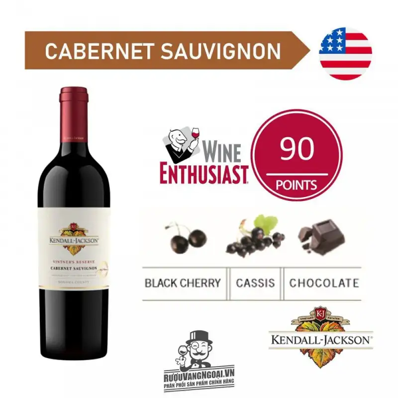 Địa chỉ bán ruou vang kendall jackson vintners reserve sonoma giá rẻ nhất