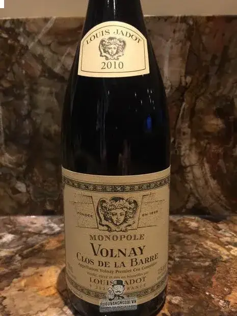Vang Pháp Volnay Clos de La Barre Monopole Louis Jadot